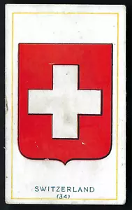 MORRIS (B) - NATIONAL & COLONIAL ARMS - #34 SWITZERLAND - Picture 1 of 2