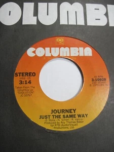JOURNEY * 45 * Just The Same Way / Somethin' To Hide * 1979 * UNPLAYED MINT NOS - Picture 1 of 1