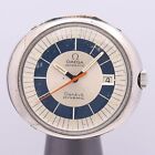 0 Operation Omega At Tool107 Geneva Dynamic Blue Silver Dial Top Only Men's Watc