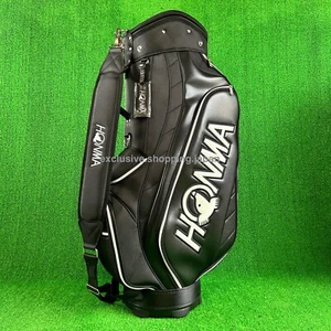 HONMA Golf Basic Sporty Model 2 Cart Bag 5-way Lightweight 2025 New Black Black - Picture 1 of 16