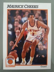 1991-92 NBA Hoops Maurice Cheeks #139 New York Knicks B Basketball - Bild 1 von 2