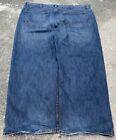 VTG Y2K Baggy Loose Wide Straight Leg Dark Blue Jeans 44x29 “Sothpole Style”
