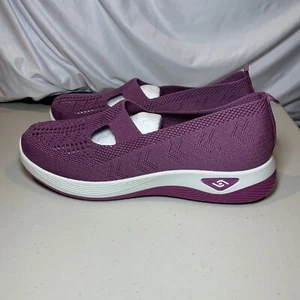 Women Comfortable Casual Breathable Shoes Soft Sole Slip On Sneaker Size 41 [E1] - Picture 1 of 9