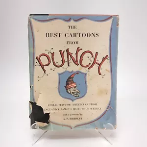 The Best Cartoons From Punch A. P. Herbert 1952 Simon & Schuster HC 1st Edition - Picture 1 of 9