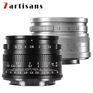 7artisans 35mm F1.4 Mark II APS-C Manual Focus Lens Canon Nikon Sony Fuji M4/3 - Picture 1 of 7