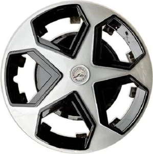 Universal for All 16 inch Wheel Size Cars FOR Astar Silver Black Set of 4 pc - Picture 1 of 3