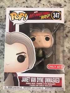 Funko POP! Ant-Man and the Wasp: Janet Van Dyne Unmasked - Target Exclusive #347 - Picture 1 of 2