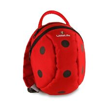 Littlelife L10239 Toddler Backpack With Safety Strap Ladybird 1+