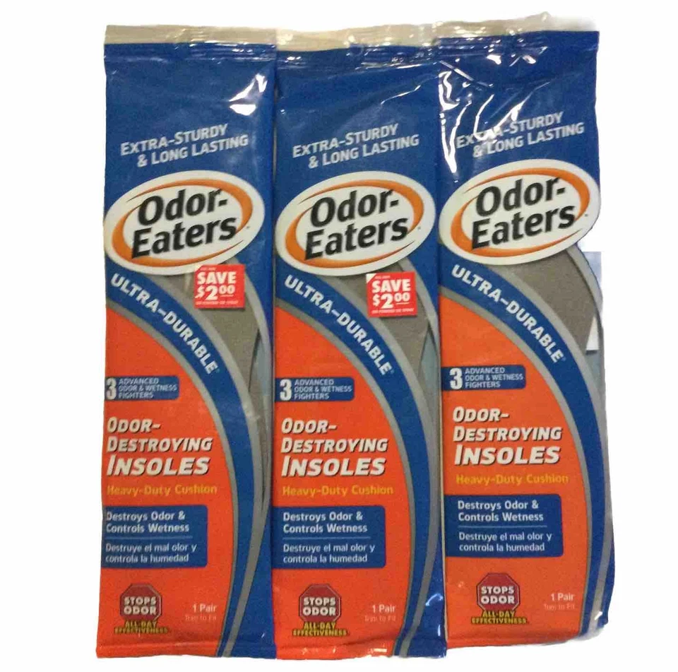 Plantillas ultra duraderas que destruyen olores talla 1 para todos - 9 pares Foto 1 de 1