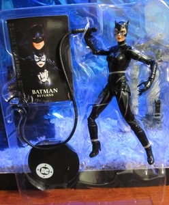 DC Multiverse 2025 MOVIE CATWOMAN FIGURE Loose 7 Inch McFarlane Batman Returns - Picture 1 of 2