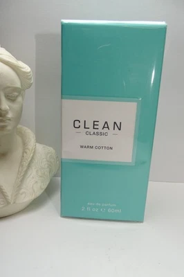 Perfume para mujer Clean Classic cálido algodón 2 oz EDP ¡NUEVO! ¡SELLADO! Foto 1 de 4