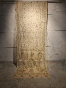 Vintage Indian Saree Pre-owned Saree Rust Color Banarasi Saree Real Zari Woven - Picture 1 of 4