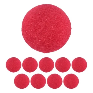 10 piezas esponja roja desenfrenada nariz de payaso para fiesta boda decoración2528 - Imagen 1 de 7