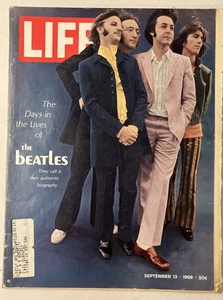 The Beatles LIFE Magazine - September 13, 1968 - John Lennon Paul McCartney - Picture 1 of 2
