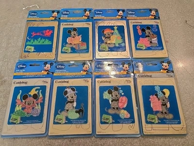 Cuttlebug Disney Mickey Mouse (8) NOS Cutting Die and Embossing New Provo Craft - Image 1 of 4