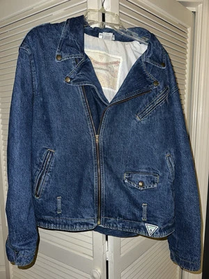 Vintage 80’s Original XL Guess USA Denim Jacket - Image 1 of 4