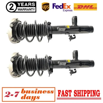 2x Front Shock Strut Assys w/EDC For BMW 3/4 Series F30 F32 330i 435i xDrive 13- - Image 1 of 4
