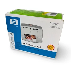 HP Photosmart 325 Compact Photo Printer Portable 4800dpi USB *NEW-Open Box* - Picture 1 of 15