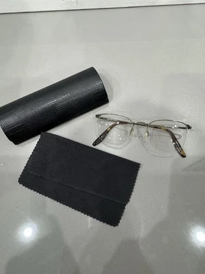 BARTON PERREIRA ADULT EYEGLASSES FRAME MEN 2022 TITANIUM 50-20-148 SIL DAUPHIN - Image 1 of 4