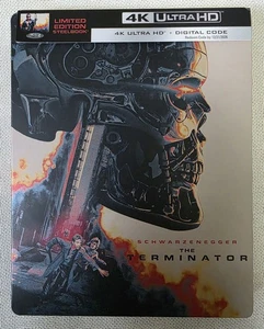 The Terminator 4K Ultra HD Blu-Ray Limited Edition Steelbook - Picture 1 of 6