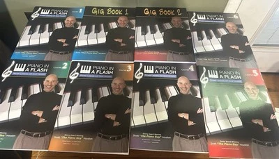 Play Piano In A Flash: Gig Books 1 and 2 Course Books 1-6 by Scott Houston - Image 1 of 4
