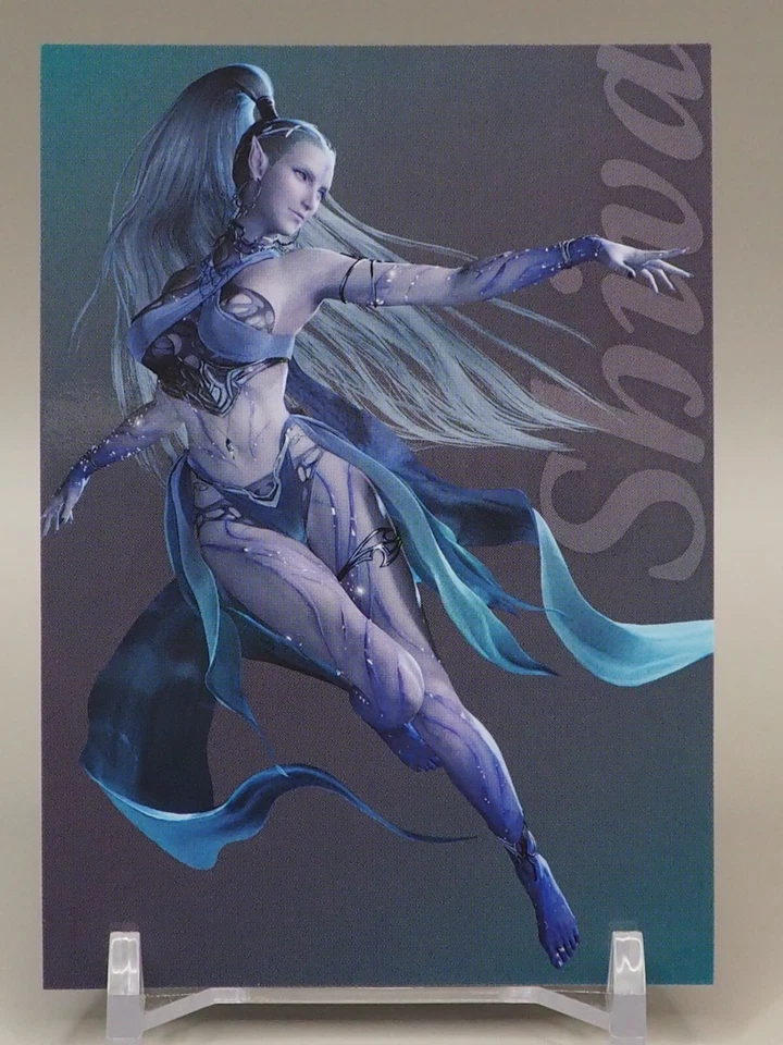 Tarjetas coleccionables Shiva Final Fantasy VII Museo de Arte 1-038 Square Enix Japón J210 Foto 1 de 4