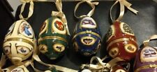 New Listing8 Valerie Hill Porcelain Mr. Christmas Ornaments Egg Music Boxes *Need Batteries