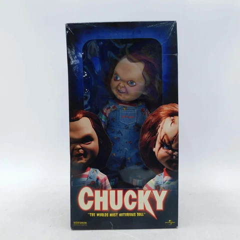 Sideshow Collectibles Childs Play Chucky Figure/Doll - IOB Cover