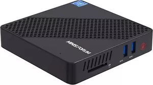 MINISFORUM N40 Mini PC Intel Celeron N4020 2.8GHz DDR4 4GB 64GB Fanless NEW - Picture 1 of 3
