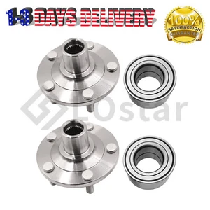 NEW Pair (2) Rear Wheel Hub & Bearing Set Fits MAZDA MX-5 MIATA 2.0L 2006-2013 - Picture 1 of 3