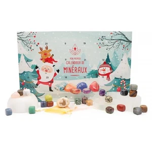 CALENDRIER DE L AVENT PIERRES NATURELLES COFFRET - Picture 1 of 3