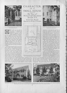 Frank Arnold Colby Home 1916 Hartsdale NY 2 Seiten Bilder - Bild 1 von 2