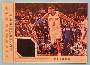 AMAR'E STOUDEMIRE 2012-13 Panini Limited Performers Game Used Jersey #21 92/199 - Picture 1 of 2