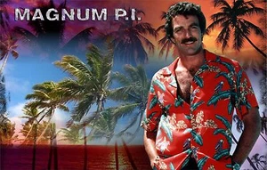 MAGNUM PI DRINKS COASTERS, FRIDGE MAGNETS, I.D. WALLETS & KEYRINGS - Imagen 1 de 16
