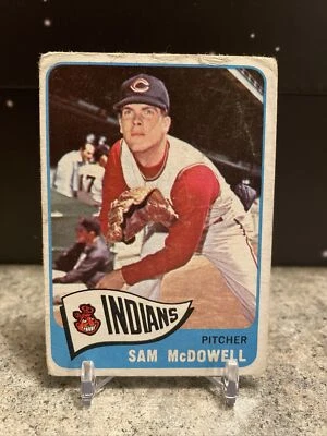 1965 Topps Baseball - #76 Sam McDowell - Image 1 of 2