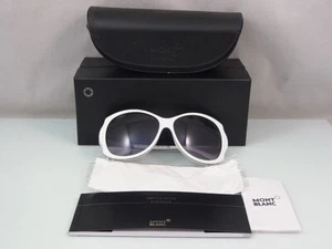 Montblanc MB 314S 24B Sonnenbrille Damen Weiß 60 x 13 x 135 Brille Sunglasses - Bild 1 von 13