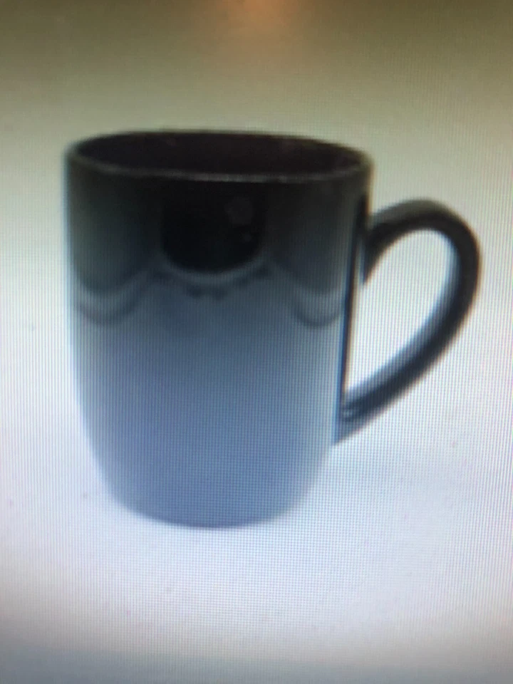 Royal Norfolk Black Stoneware Coffee Mugs lot of 6 new - Image 1 of 1