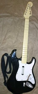 Wii Rock Band Harmonix Wireless Guitar - Model 19091 - Black - Untested  - Picture 1 of 8