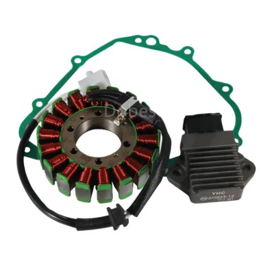 Estator + regulador + junta para Honda 31600-MV4-010 31120-MBW-611 CBR600 F4 CBR600F Foto 1 de 4