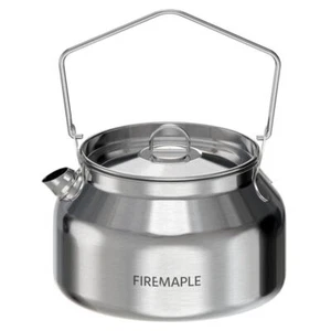 Antarcti Portable 1.2 Liter Lightweight Stainless Steel Camping Kettle Durable - Picture 1 of 7