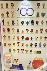 2023 Disney 100 Jahre McDonalds Happy Meal Disney Sie wählen komplett Ihr Set!! - Bild 1 von 133