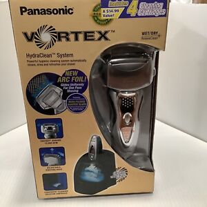 Panasonic Vortex ES 8109S Wet/Dry Men’s Shaver HydroClean System NEW Sealed