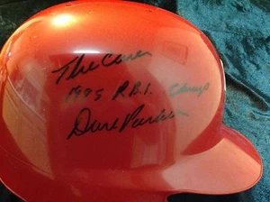 Casco da battuta Dave Parker The Cobra 1985 RBI Champ full size Cincinnati Reds - Foto 1 di 6