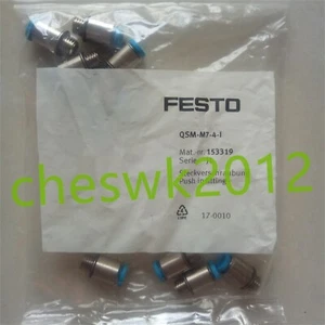 1 PCS New FESTO quick plug threaded joint QSM-M7-4-I 153319 - Picture 1 of 3