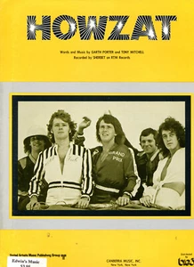 1976 Sheet Music HOWZAT ~ Sherbet ~ NEW! Rare! - Picture 1 of 1