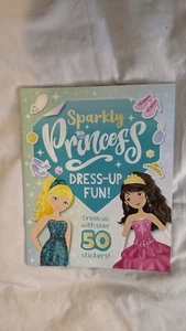 Sparkly Princess 50 Sticker Book Dress Up For Fun (Paperback 2023) - Picture 1 of 5