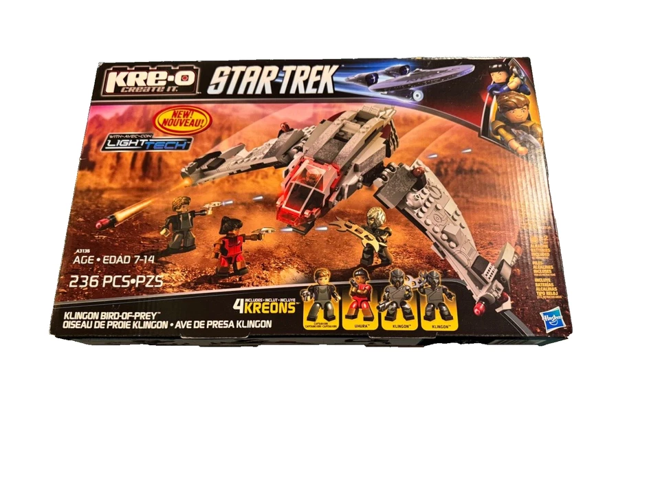 Hasbro Star Trek Klingon Bird of Prey Kre-O A3136 Foto 1 de 1