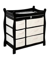 heated changing table