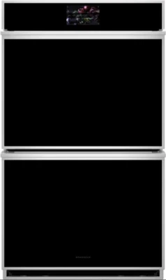 Monogram Minimalist Series 30" Doble Horno Eléctrico Inteligente - ZTD90DSSNSS Foto 1 de 4