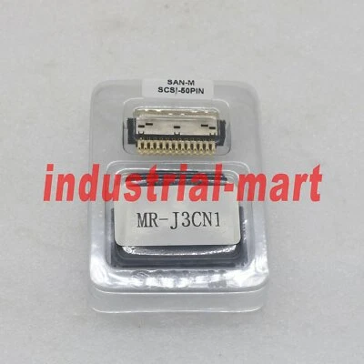 New MITSUBISHI MR-J3CN1 Servo MR-J3 JE J4 Plug 50 pin Free SHIPPING - Image 1 of 4